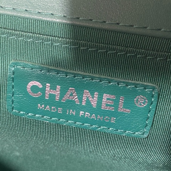 Rare🔥Chanel Limited Edition Braided Trim Medium Boy Bag - Picture 11 of 12